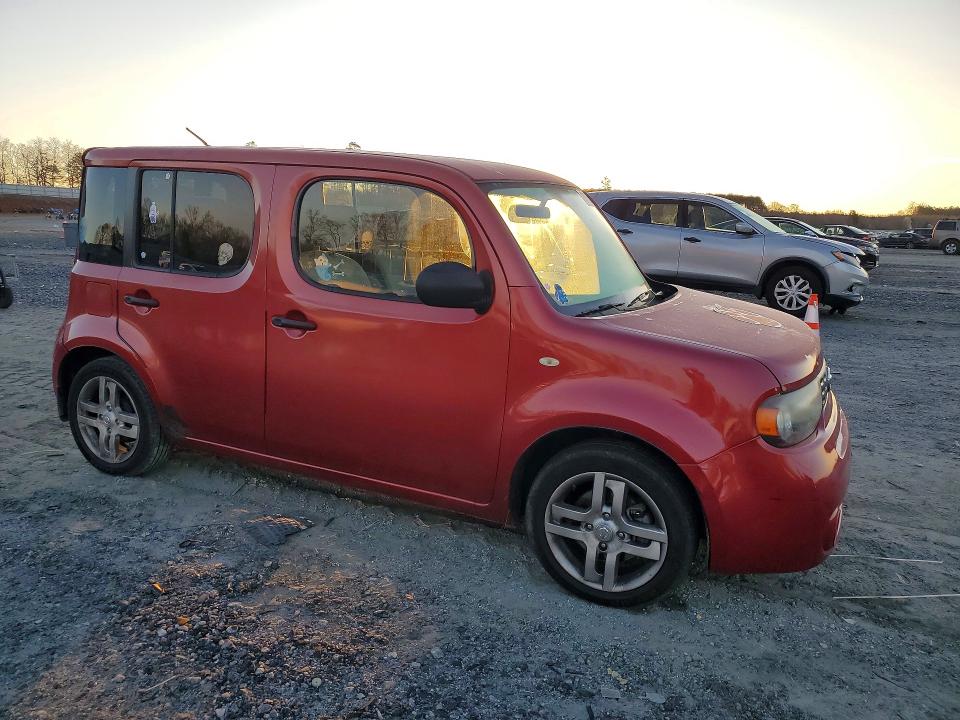 2010 Nissan Cube VIN JN8AZ2KR0AT153273 COPART salvage auction — REAR END, Sc - Cert Of Title-Salvage, sold $525 on 2026-07-06 (photo 4)