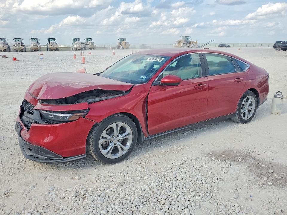 2024 Honda Accord VIN 1HGCY1F22RA022157 COPART salvage auction — FRONT END, Tx - Salvage Vehicle Title, sold $6,900 on 2026-07-02 (photo 1)