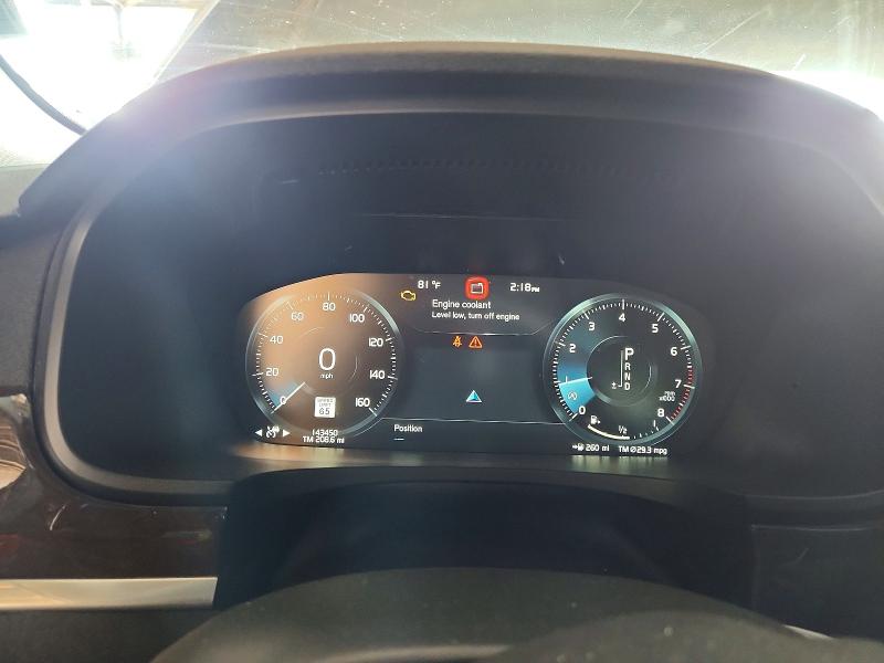 2017 Volvo S90 VIN YV1102AK6H1008488 COPART salvage auction — NORMAL WEAR, Az - Dealer Only Clean Title, sold $4,900 on 2026-07-08 (photo 9)
