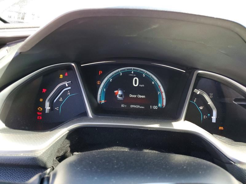 2016 Honda Civic VIN 2HGFC3B37GH353336 COPART salvage auction — FRONT END, Salvage Title, sold $2,550 on 2026-08-20 (photo 9)