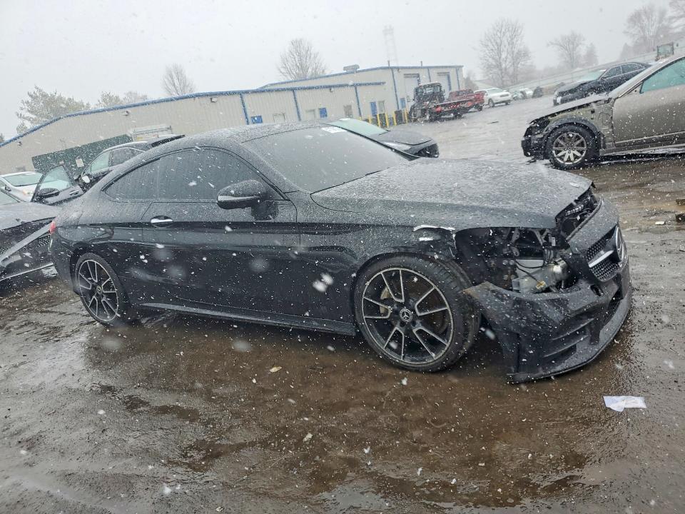 2021 Mercedes-benz C-klasse VIN W1KWJ8DB8MG067045 COPART salvage auction — FRONT END, Md - Cert Of Salvage > 75% Damage, sold $11,900 on 2026-07-13 (photo 4)