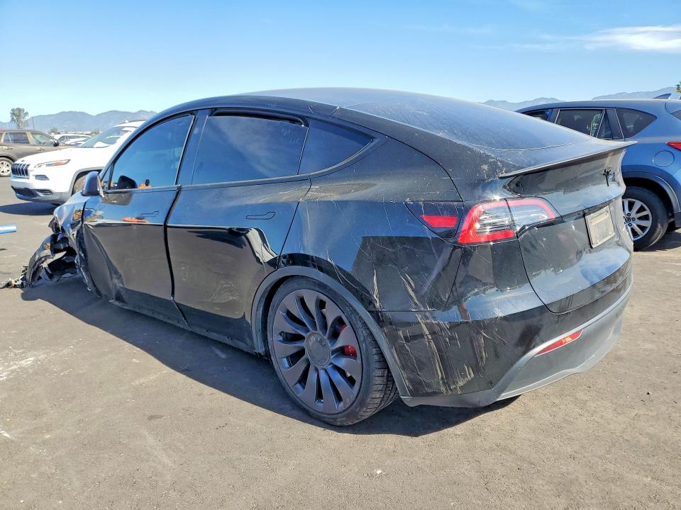 2024 Tesla Model y VIN 7SAYGDEF3RF111761 COPART salvage auction — FRONT END, CA - SALVAGE CERTIFICATE, sold $8,100 on 2026-07-15 (photo 2)