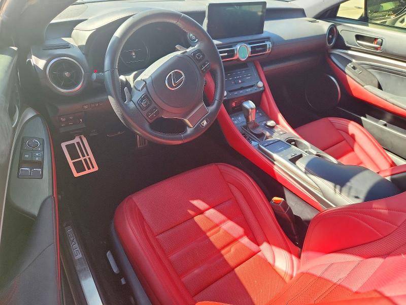 2023 Lexus Rc VIN JTHGZ5BCXP5026545 COPART salvage auction — REAR END, Tx - Certificate Of Title, sold $13,600 on 2026-08-25 (photo 8)