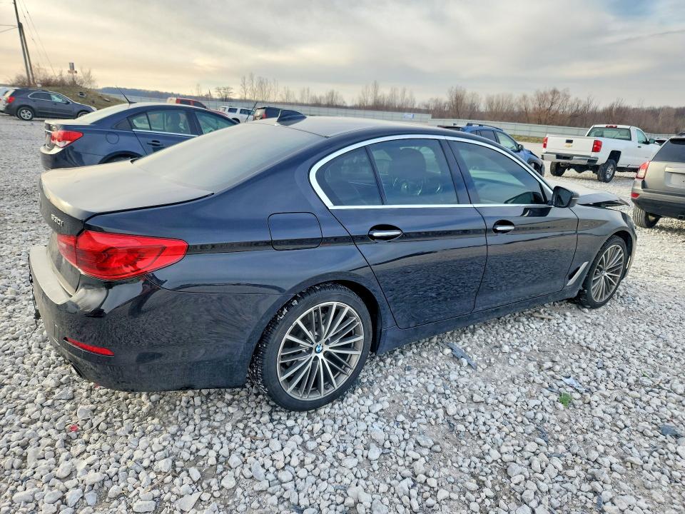 2018 BMW 5er VIN WBAJA7C56JWA71204 COPART salvage auction — FRONT END, Mi - Cert Of Title-Salvage Vehicle, sold $4,550 on 2026-07-02 (photo 3)