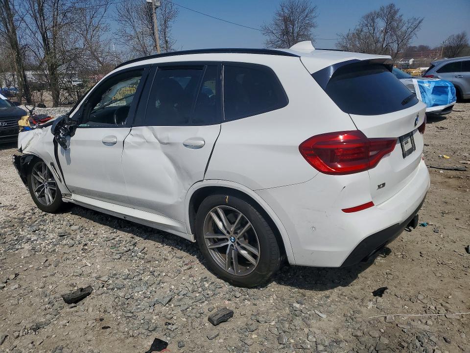 2018 BMW X3 VIN 5UXTS3C57J0Y99066 COPART salvage auction — FRONT END, Md - Cert Of Salvage > 75% Damage, sold $5,400 on 2026-07-02 (photo 2)