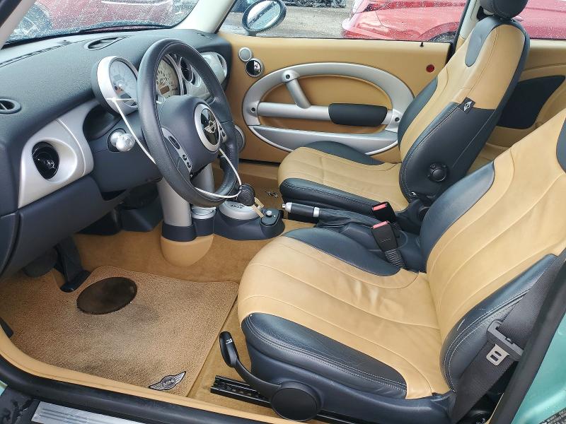 2003 Mini Cooper VIN WMWRC33433TE13306 COPART salvage auction — MECHANICAL, Az - Certificate Of Title, sold $575 on 2026-07-10 (photo 7)