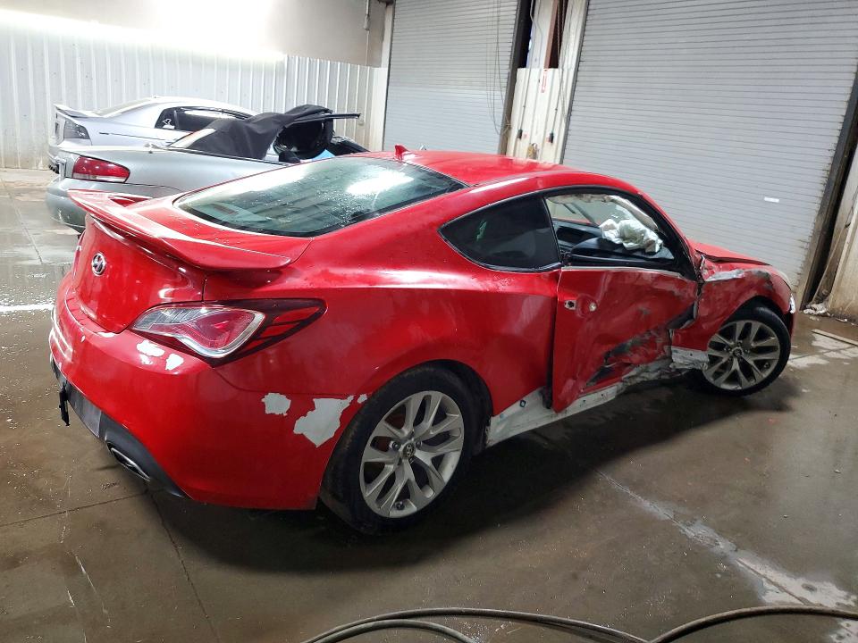 2013 Hyundai Genesis VIN KMHHT6KD3DU095256 COPART salvage auction — SIDE, Il - Salvage Certificate, sold $625 on 2026-07-28 (photo 3)
