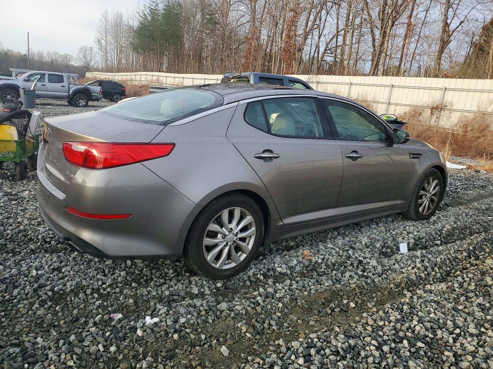 2015 Kia Optima VIN 5XXGN4A72FG517424 COPART salvage auction — FRONT END, Nc - Salvage Certificate Of Title, sold $1,400 on 2026-07-15 (photo 3)