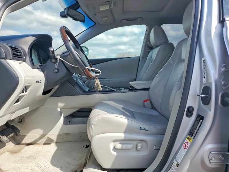 2012 Lexus Rx VIN 2T2BK1BA8CC144772 COPART salvage auction — FRONT END, Il - Salvage Certificate, sold $4,700 on 2026-07-24 (photo 7)