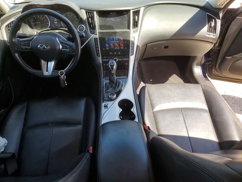2021 Infiniti Q50 VIN JN1EV7BP3MM701823 COPART salvage auction — SIDE, Tx - Certificate Of Title, sold $1,850 on 2026-07-23 (photo 8)