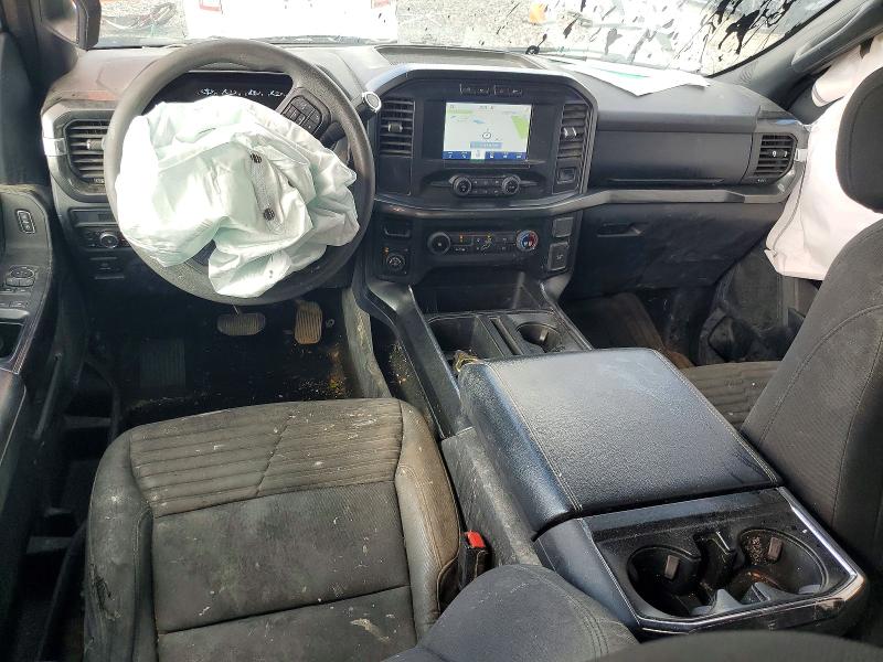 2021 Ford F-150 VIN 1FTEW1EPXMKD53629 COPART salvage auction — FRONT END, Tn - Salvage Certificate, sold $6,900 on 2026-07-09 (photo 8)