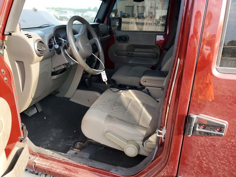 2007 Jeep Wrangler / VIN 1J8GA59147L113973 COPART salvage auction — FRONT END, TN - SALVAGE CERTIFICATE, sold $3,250 on 2026-07-09 (photo 7)
