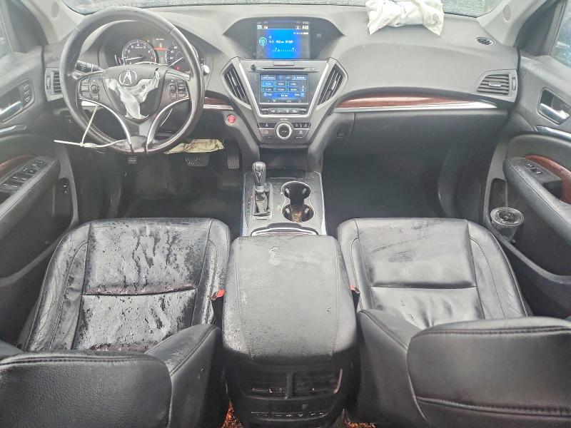 2014 Acura Mdx VIN 5FRYD4H26EB003092 COPART salvage auction — FRONT END, Ut - Salvage Certificate, sold $875 on 2026-07-02 (photo 8)