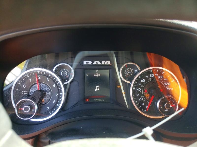 2025 Ram 1500 VIN 1C6SRECGXSN569875 COPART salvage auction — ALL OVER, Ca - Salvage Certificate, sold $4,850 on 2026-07-21 (photo 9)