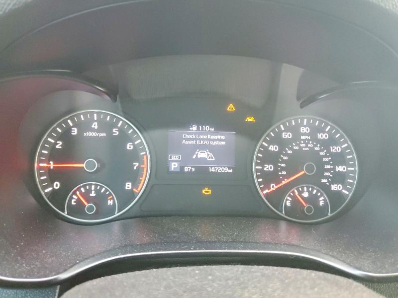 2019 Kia VIN 5XXGT4L37KG317925 COPART salvage auction — REAR END, Salvage Title, sold $2,000 on 2026-07-16 (photo 9)