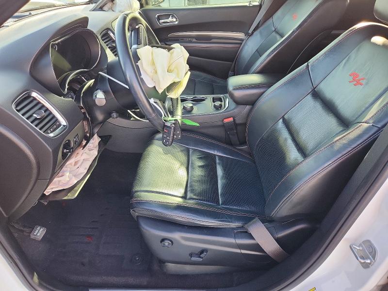 2016 Dodge Durango VIN 1C4SDJCT6GC485908 COPART salvage auction — FRONT END, Tx - Certificate Of Title, sold $175 on 2026-07-02 (photo 7)