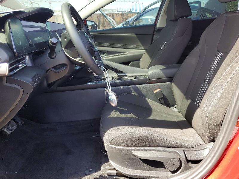 2025 Hyundai Elantra VIN KMHLS4DG7SU021439 COPART salvage auction — FRONT END, Ca - Salvage Certificate, sold $7,300 on 2026-07-08 (photo 7)