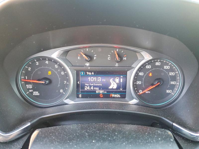 2022 Chevrolet Equinox VIN 2GNAXKEVXN6107126 COPART salvage auction — REAR END, SC - CERT OF TITLE-SALVAGE, sold $3,050 on 2026-07-09 (photo 9)