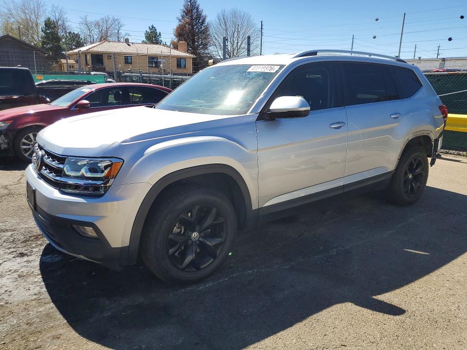 2019 Volkswagen Atlas VIN 1V2WR2CA3KC557291 COPART salvage auction — REAR END, Co - Bill Of Sale-Parts Only, sold $3,400 on 2026-07-09 (photo 1)