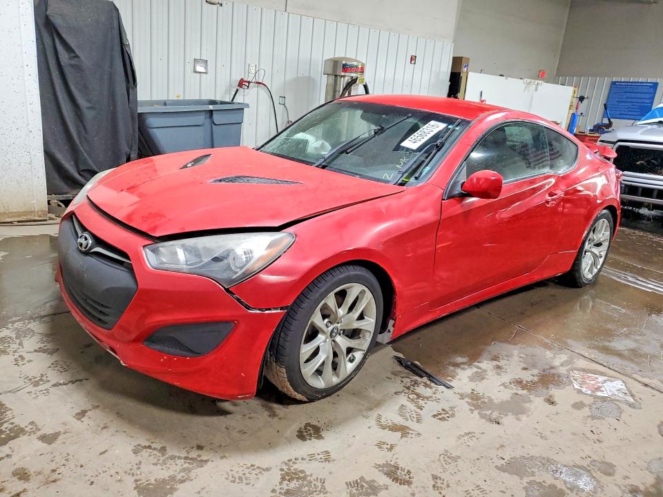 2013 Hyundai Genesis VIN KMHHT6KD3DU095256 COPART salvage auction — SIDE, Il - Salvage Certificate, sold $625 on 2026-07-28 (photo 1)