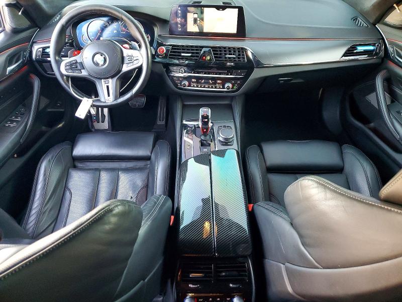 2018 BMW M5 VIN WBSJF0C52JB282425 COPART salvage auction — UNDERCARRIAGE, TX - SALVAGE VEHICLE TITLE, sold $21,500 on 2026-07-06 (photo 8)