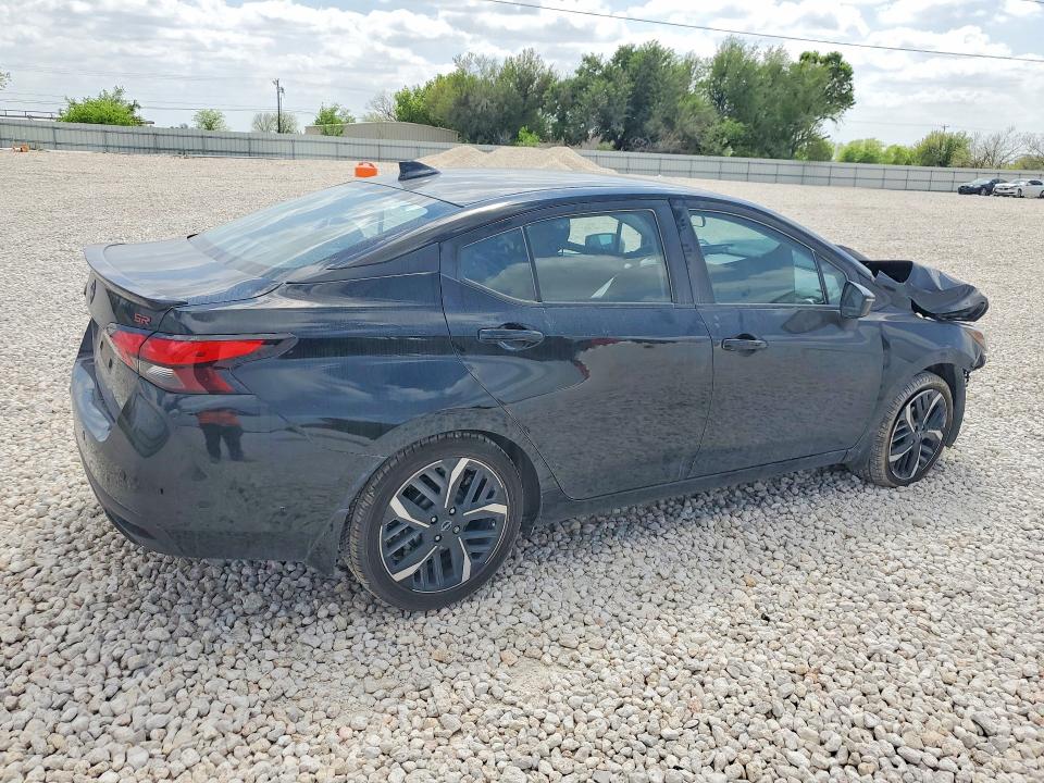 2023 Nissan Versa VIN 3N1CN8FV1PL824797 COPART salvage auction — FRONT END, Tx - Salvage Vehicle Title, sold $2,250 on 2026-07-02 (photo 3)