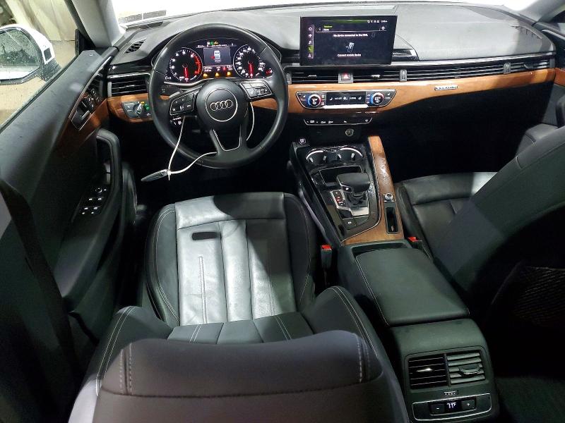 2022 Audi A5 VIN WAUABCF59NA031278 COPART salvage auction — REAR END, Pa - Certificate Of Salvage, sold $8,800 on 2026-07-27 (photo 8)