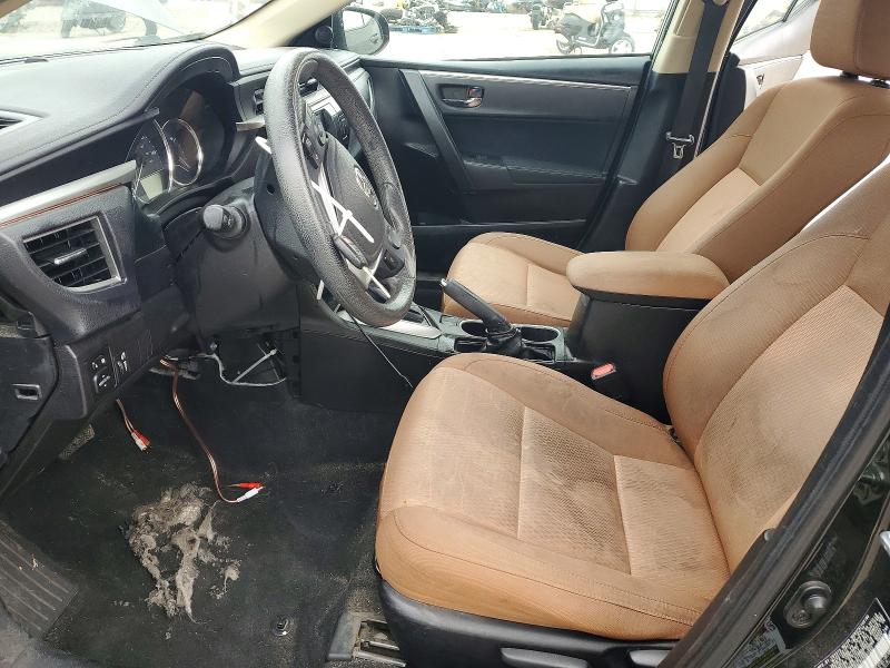 2014 Toyota Corolla VIN 5YFBURHEXEP097352 COPART salvage auction — FRONT END, Id - Salvage Certificate Of Title, sold $150 on 2026-07-30 (photo 7)