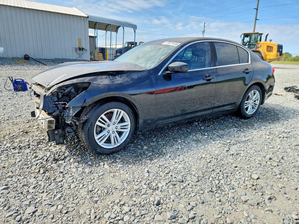 2012 Infiniti VIN JN1DV6AP6CM811531 COPART salvage auction — FRONT END, Ga - Cert Of Title-Salvage, sold $200 on 2026-07-07 (photo 1)