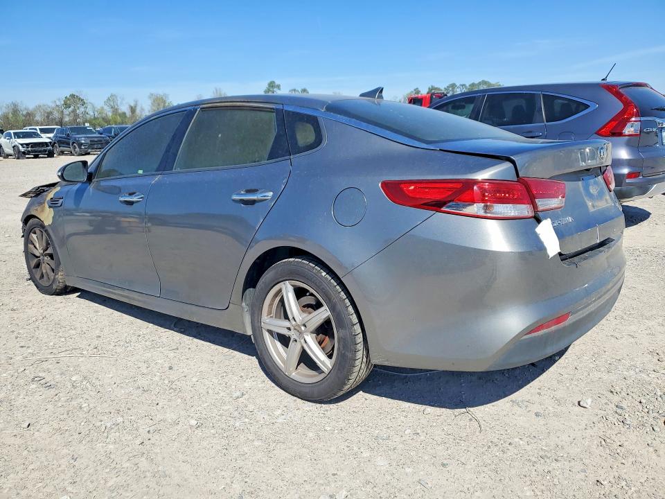2016 Kia Optima VIN 5XXGU4L32GG045093 COPART salvage auction — ENGINE BURN, Tx - Salvage Vehicle Title, sold $200 on 2026-07-02 (photo 2)