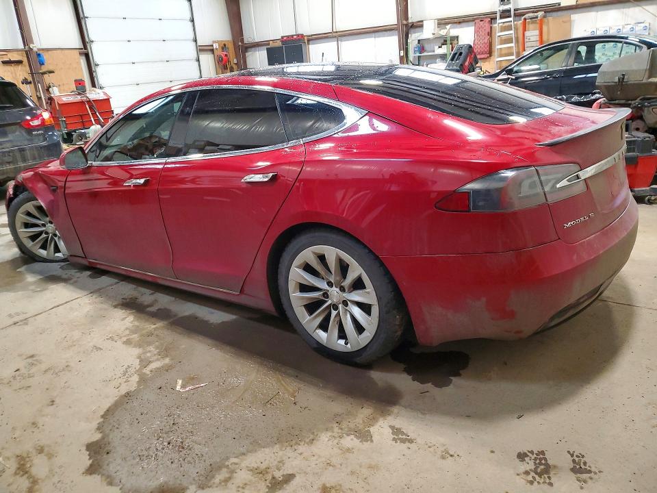 2017 Tesla Model s VIN 5YJSA1E22HF229170 COPART salvage auction — FRONT END, Salvage Title, sold $3,800 on 2026-07-16 (photo 2)