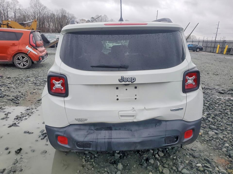 2018 Jeep Renegade VIN ZACCJABB2JPJ36623 COPART salvage auction — FRONT END, Nc - Dealer Only Clean Title, sold $2,500 on 2026-07-08 (photo 6)