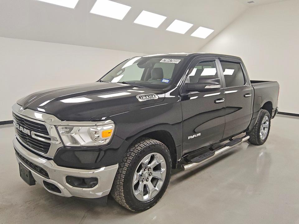 2019 Ram 1500 VIN 1C6RREFT7KN639503 COPART salvage auction — MINOR DENT/SCRATCHES, TX - CERTIFICATE OF TITLE, sold $19,900 on 2026-07-09 (photo 1)