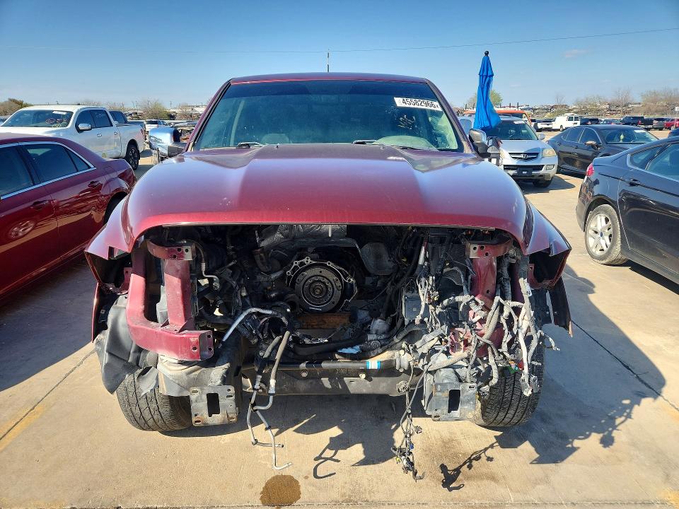 2018 Ram 1500 VIN 1C6RR7NM3JS231991 COPART salvage auction — REAR END, Tx - Certificate Of Title, sold $6,200 on 2026-07-09 (photo 5)