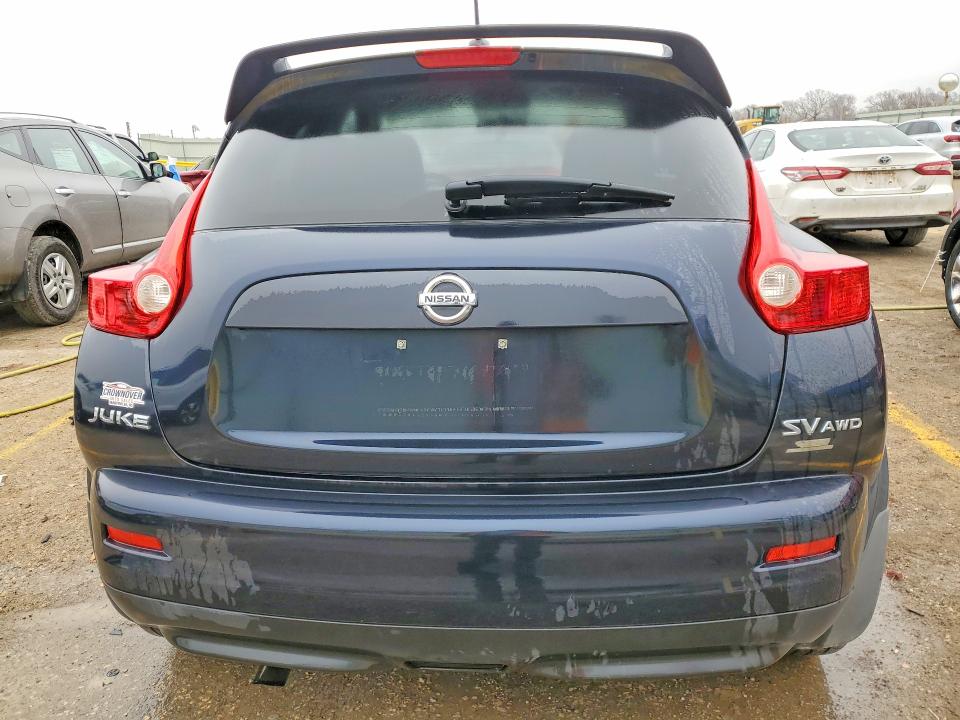 2012 Nissan Juke VIN JN8AF5MVXCT119834 COPART salvage auction — NORMAL WEAR, WV - CERTIFICATE OF TITLE, sold $225 on 2026-07-21 (photo 6)