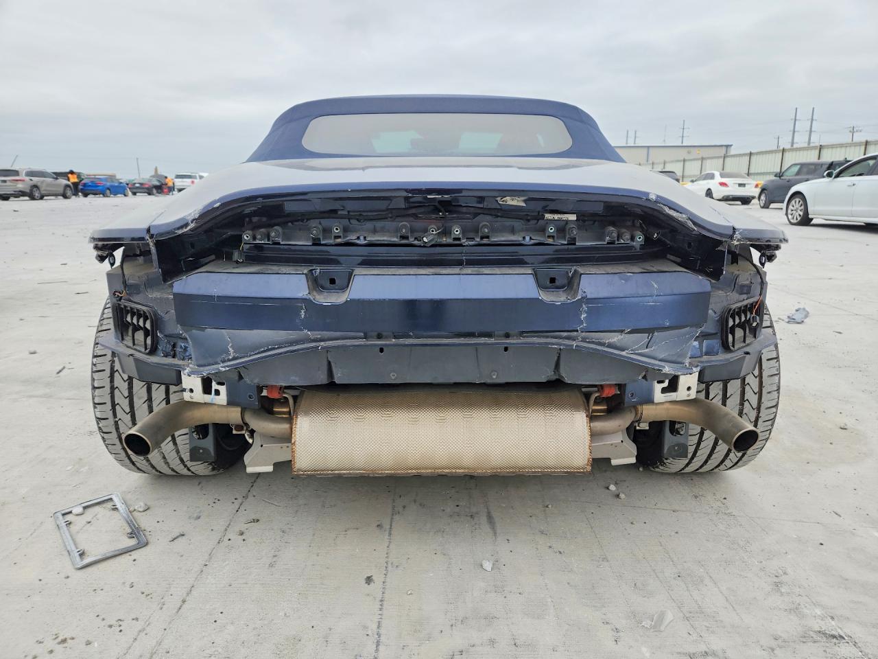 2021 Aston Martin Vantage VIN SCFSMGBW8MGP05294 COPART salvage auction — Rear End, TX - CERTIFICATE OF TITLE, sold $75,500 on 2026-07-08 (photo 6)