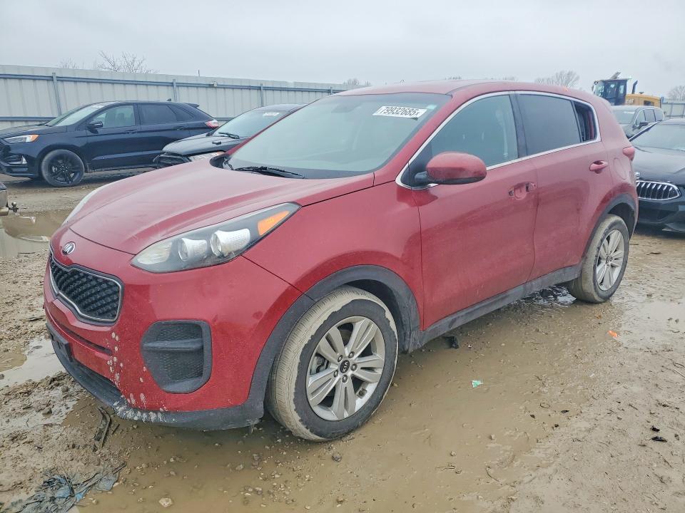 2019 Kia Sportage VIN KNDPM3ACXK7536641 COPART salvage auction — VANDALISM, MO - SALVAGE CERTIFICATE OF TITLE, sold $4,200 on 2026-07-28 (photo 1)
