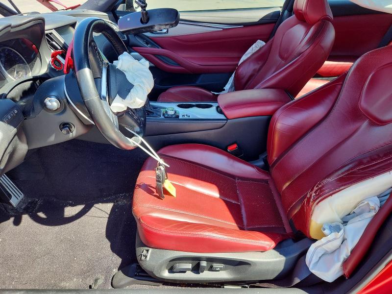 2017 Infiniti Q60 VIN JN1FV7EK9HM611098 COPART salvage auction — FRONT END, Tx - Certificate Of Title, sold $3,100 on 2026-07-27 (photo 7)