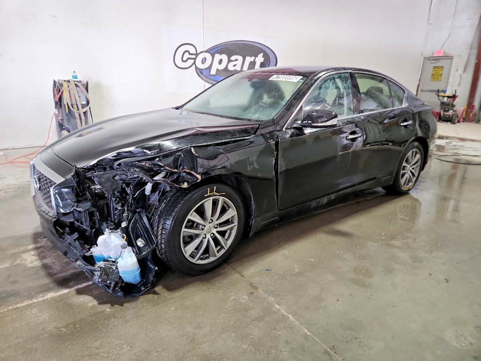 2021 Infiniti Q50 VIN JN1EV7AR4MM751956 — COPART salvage auction photo