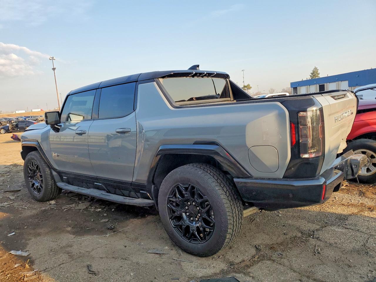 2025 GMC Hummer Pickup VIN 1GT40BDD3SU109073 COPART salvage auction — Rear End, MI - CERTIFICATE OF TITLE, sold $46,750 on 2026-06-30 (photo 2)