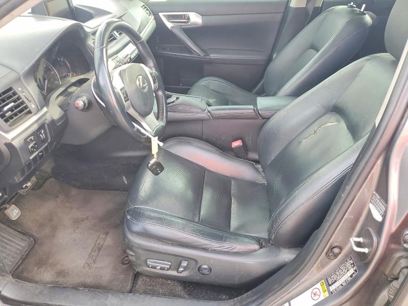 2013 Lexus Ct VIN JTHKD5BH9D2123009 COPART salvage auction — FRONT END, Salvage Title, sold $2,200 on 2026-09-02 (photo 7)