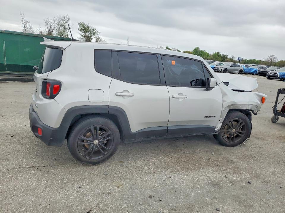 2018 Jeep Renegade VIN ZACCJABB0JPH07657 COPART salvage auction — FRONT END, Fl - Cert Of Title Slvg Rebuildable, sold $425 on 2026-08-05 (photo 3)