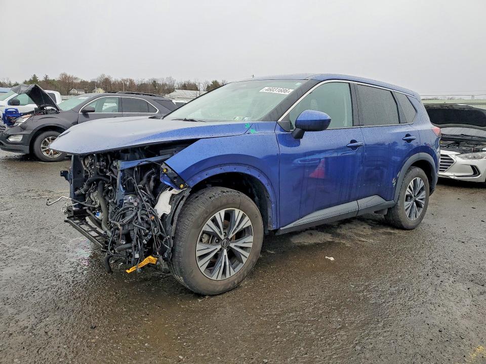 2023 Nissan Rogue VIN 5N1BT3BA3PC793113 COPART salvage auction — FRONT END, Pa - Certificate Of Salvage, sold $4,400 on 2026-07-06 (photo 1)
