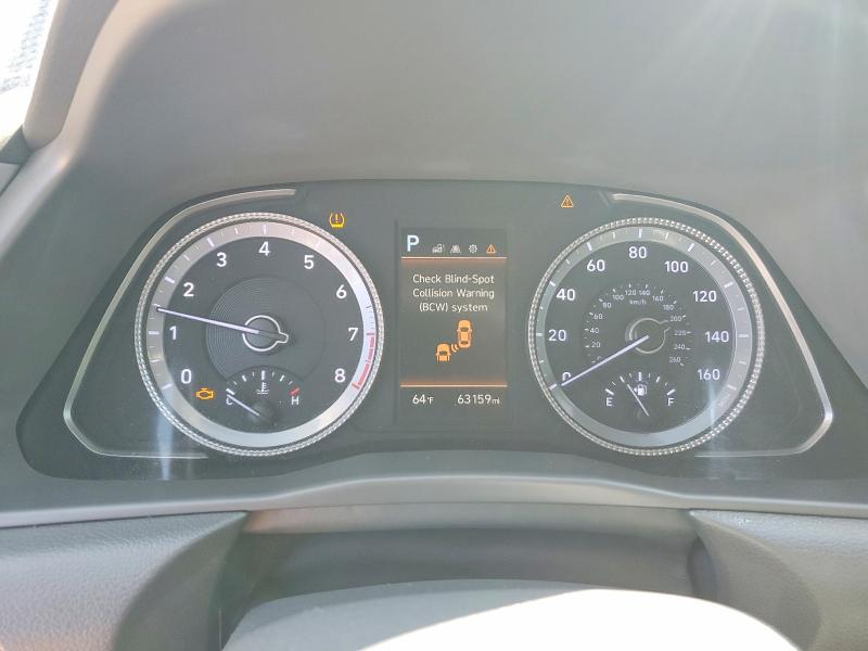 2020 Hyundai Sonata VIN 5NPEL4JAXLH039407 COPART salvage auction — REAR END, Ms - Cert Of Title-Salvaged, sold $2,650 on 2026-07-31 (photo 9)