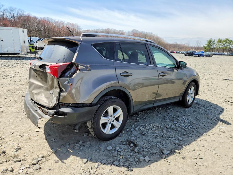 2013 Toyota Rav 4 VIN JTMRFREV3DD018571 COPART salvage auction — REAR END, Nj - Cert Of Title-Salvage, sold $4,350 on 2026-07-13 (photo 3)