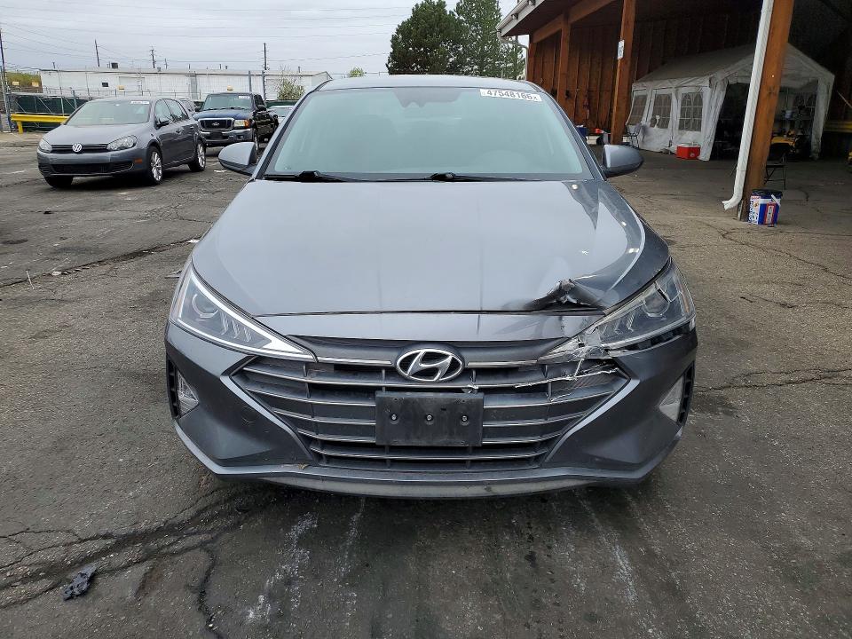 2019 Hyundai Elantra VIN KMHD84LF7KU820780 COPART salvage auction — FRONT END, CO, sold $3,700 on 2026-07-28 (photo 5)