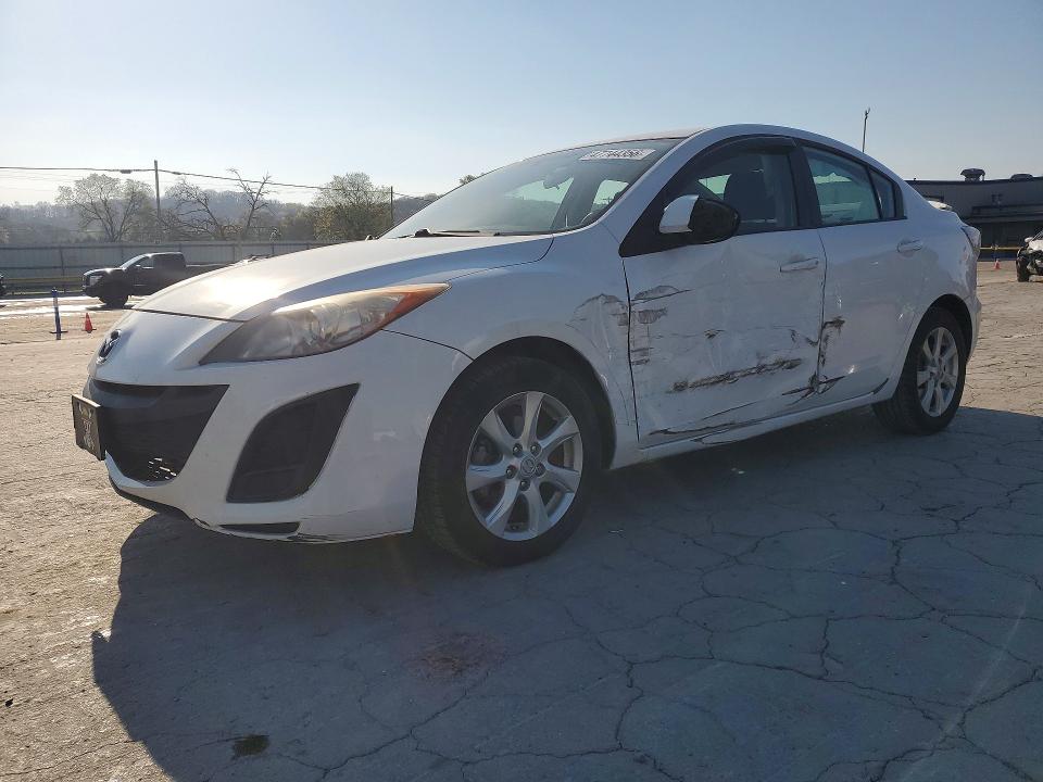 2011 Mazda 3 VIN JM1BL1VF6B1381059 COPART salvage auction — SIDE, TN - SALVAGE CERTIFICATE (P), sold $1,250 on 2026-07-13 (photo 1)