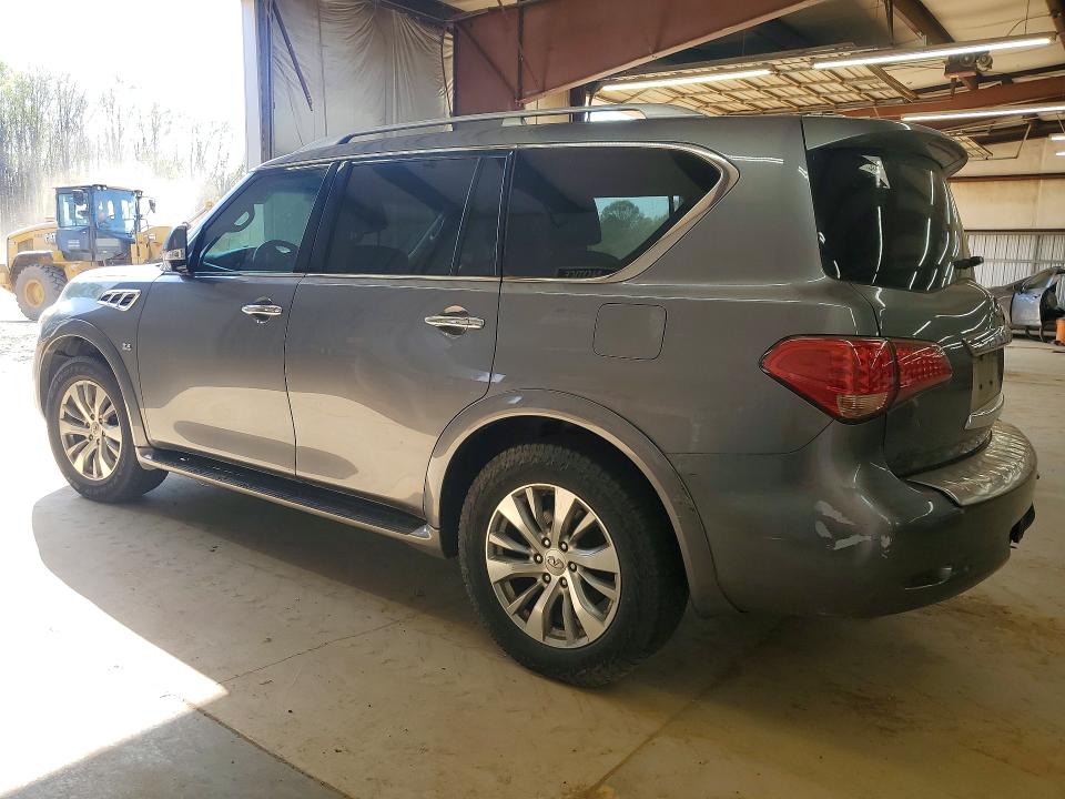 2017 Infiniti Qx80 VIN JN8AZ2NE0H9155928 COPART salvage auction — MINOR DENT/SCRATCHES, Nc - Dealer Only Clean Title, sold $4,450 on 2026-07-08 (photo 2)