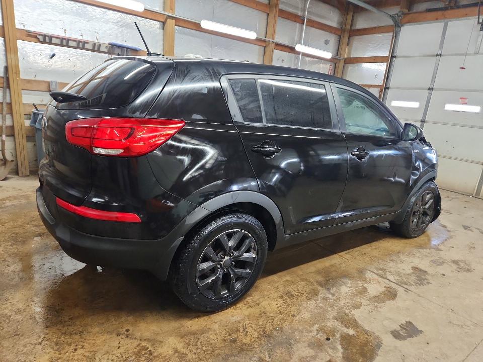 2016 Kia Sportage VIN KNDPBCAC4G7810848 COPART salvage auction — FRONT END, Il - Salvage Certificate, sold $1,150 on 2026-07-27 (photo 3)