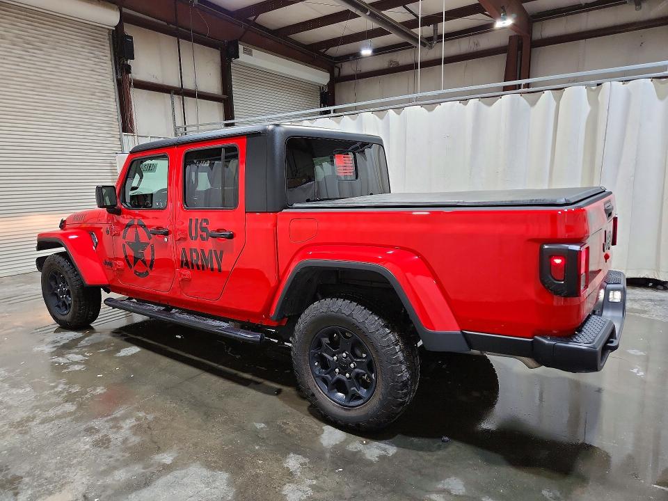 2023 Jeep Gladiator VIN 1C6HJTAG3PL567123 COPART salvage auction — NORMAL WEAR, Wv - Certificate Of Title, sold $25,250 on 2026-07-02 (photo 2)